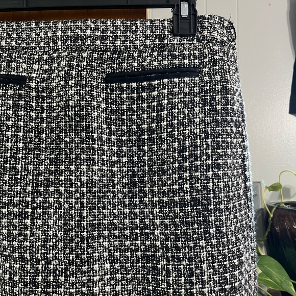 Worthington Black and White Speckled Size 10 Pencil Skirt - Picture 4 of 9